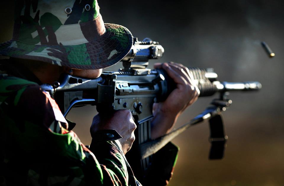 Background TNI Sopsad